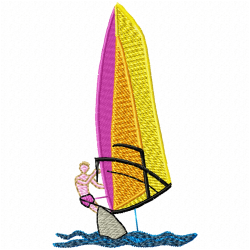 Boats Embroidery Design 7 Boats Embroidery Design 7